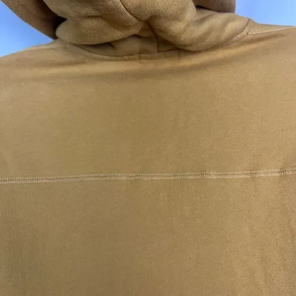 John Elliott Hooded Villain Pullover Sweatshirt Hoodie Size M 2‎ Mustard